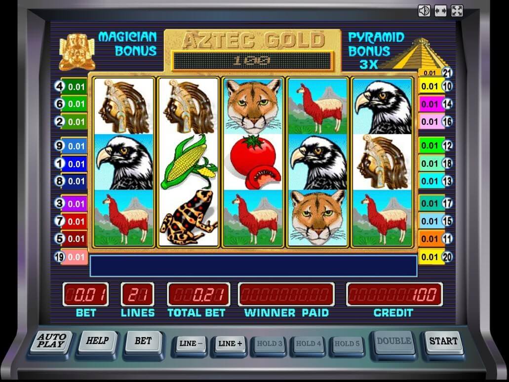 aztec gold игровые автоматы